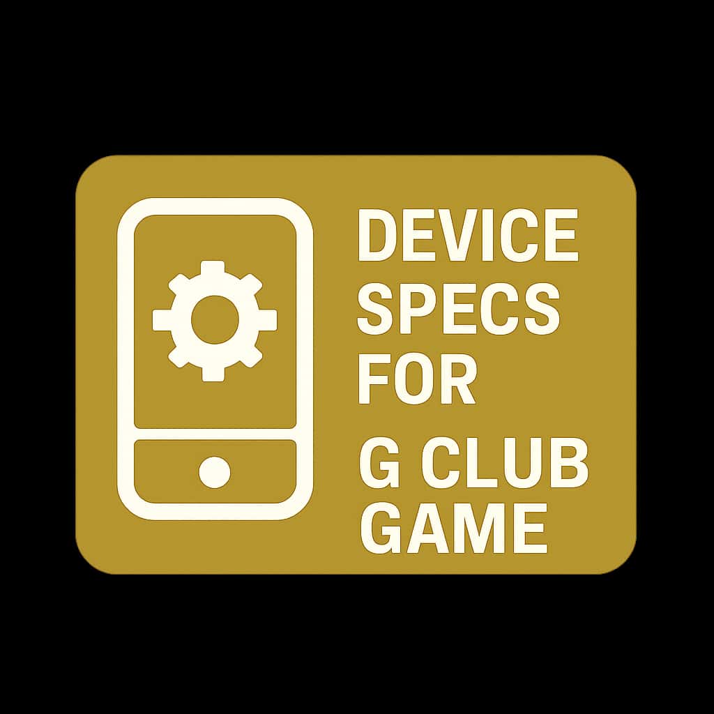 A badge representing Device Specs for 6 Club Game.