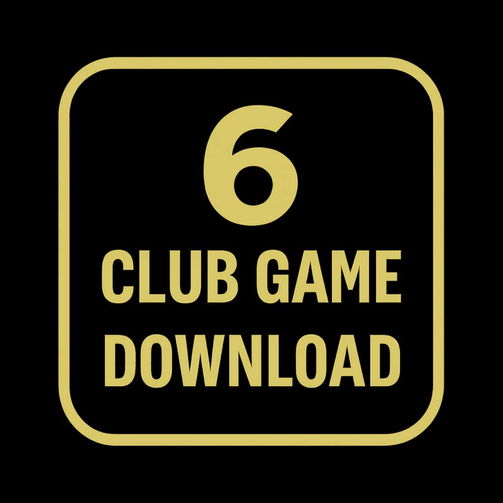 Icon depicting the download process for 6 Club Game.