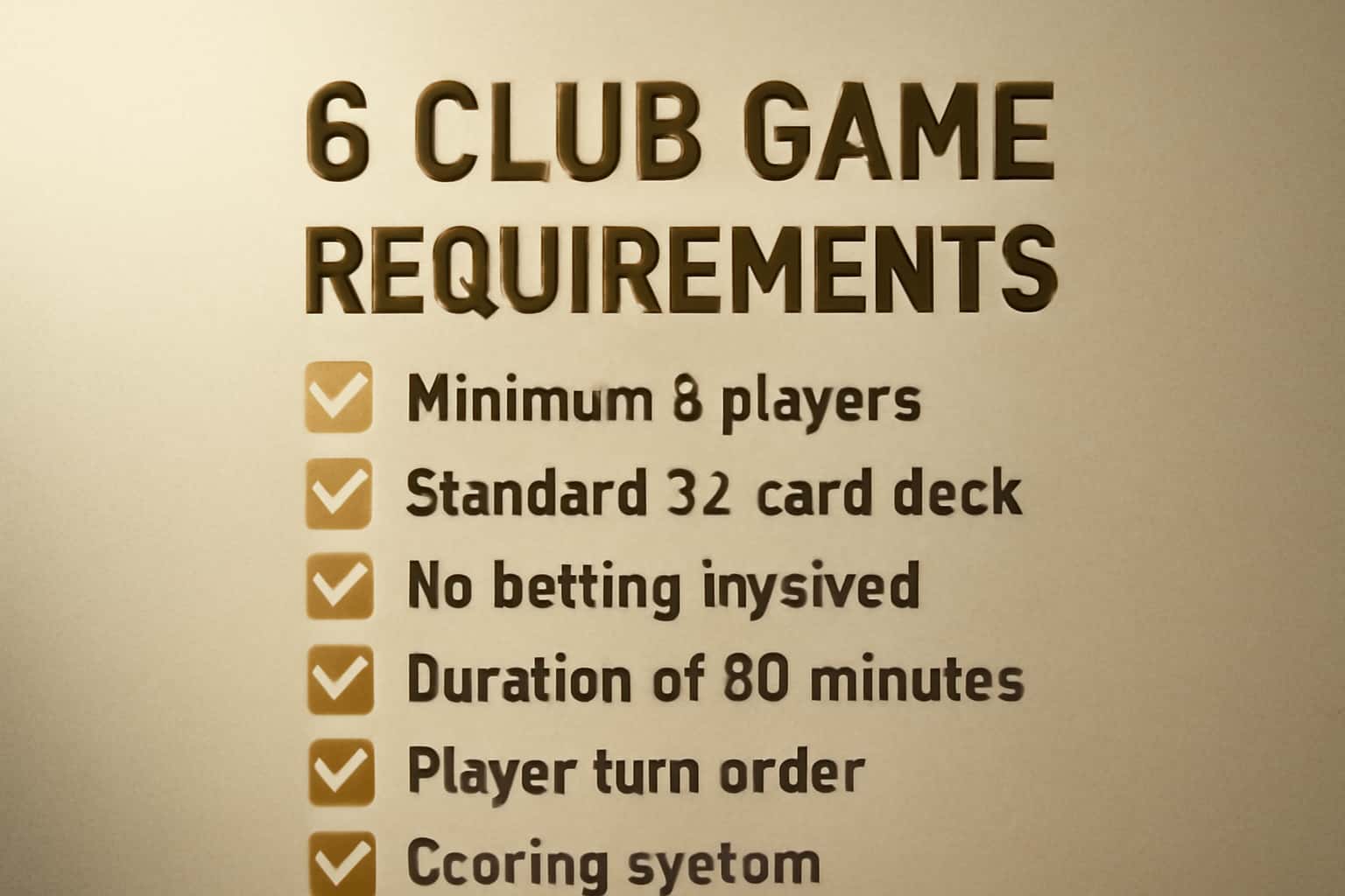 Informational graphic about the requirements for 6 Club Game including APK size and installation steps.