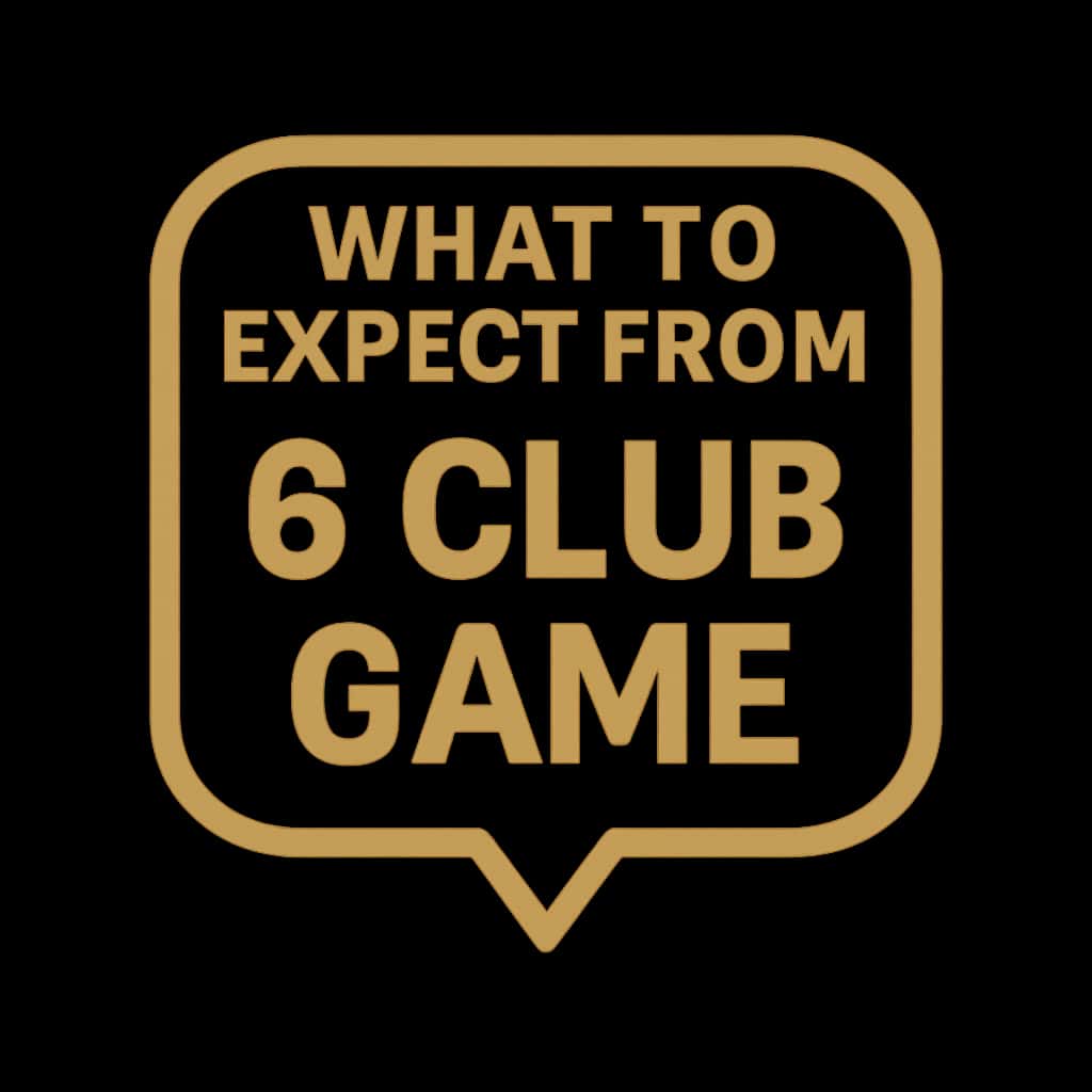 An icon illustrating the 6 Club Game guide.