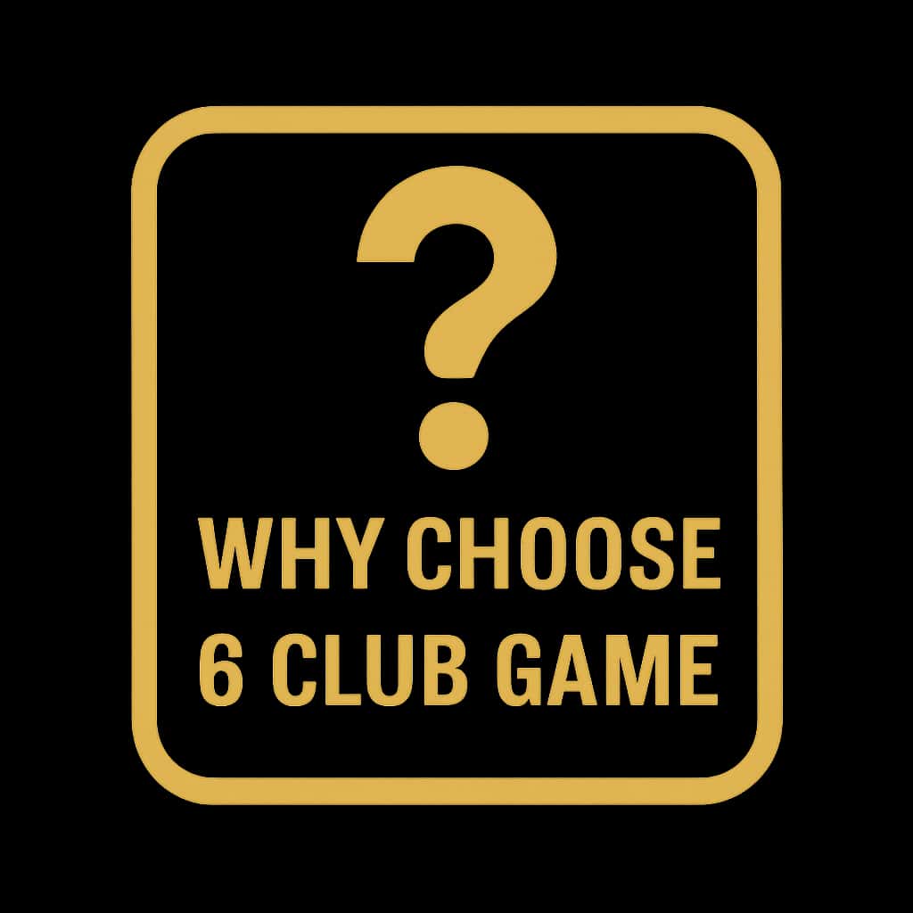 Icon representing the 6 Club Game guide.